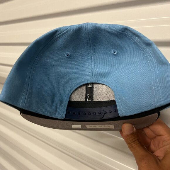 North Carolina Tar Heels NCAA Teamscript Snapback Hat - New - Picture 2 of 3